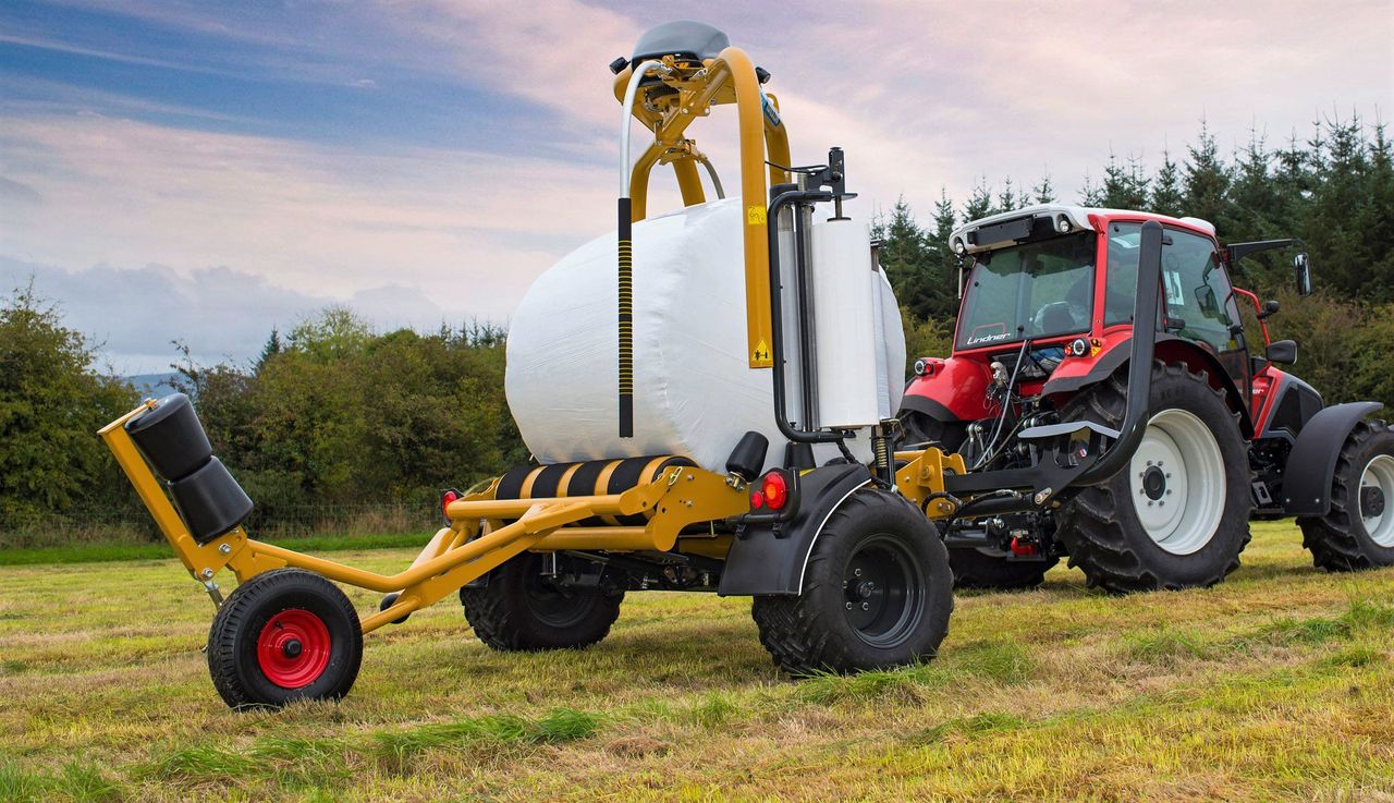 Latest wrapper can still do 5 bales in 3 minutes, but now it's 'easier'