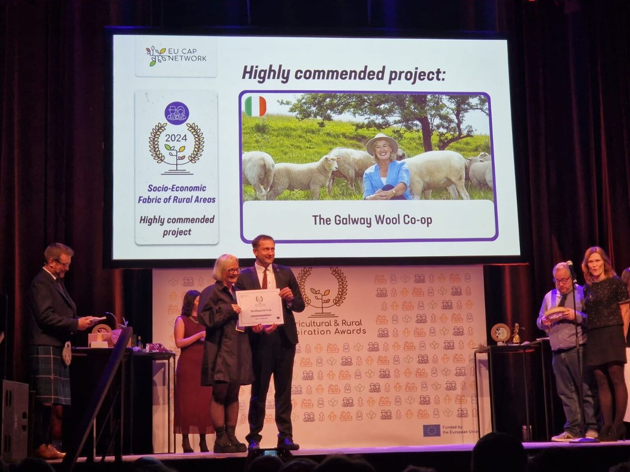Galway Wool Co-op wins prestigious EU award