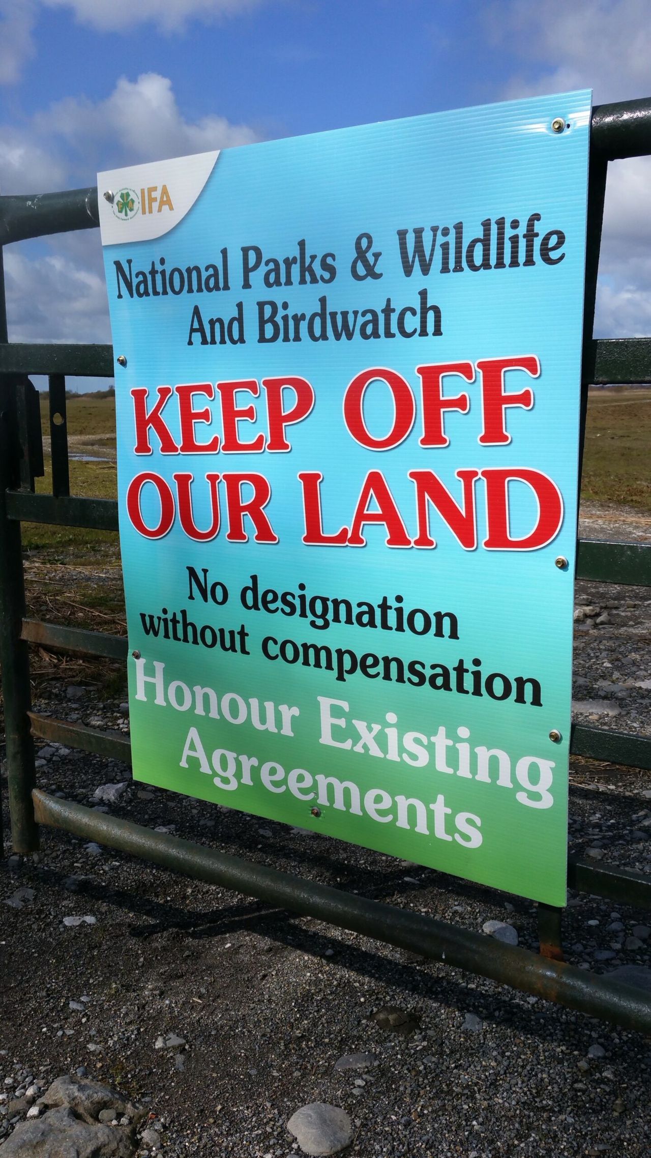 IFA tells Parks and Wildlife to keep off farmers' land