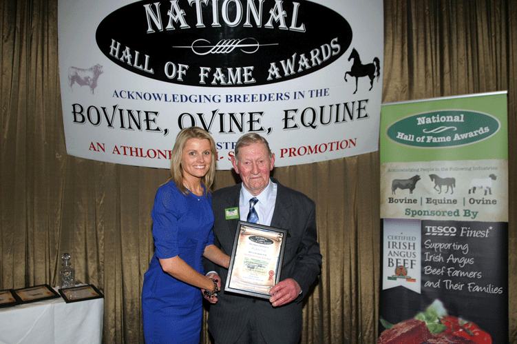 Hall of fame for 84-year-old Wicklow farmer