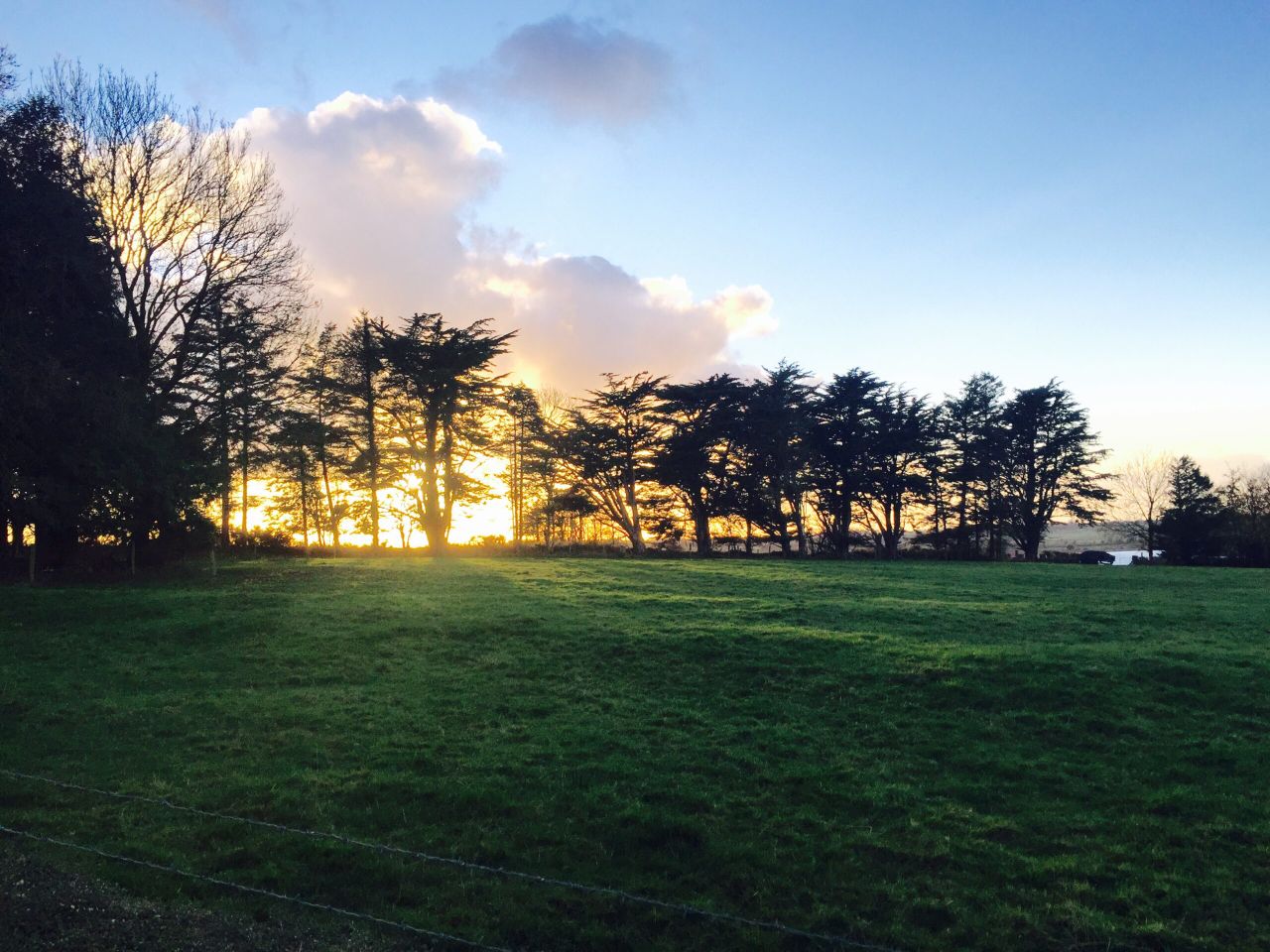 Pics: A break from the rain with some great winter sunrise shots