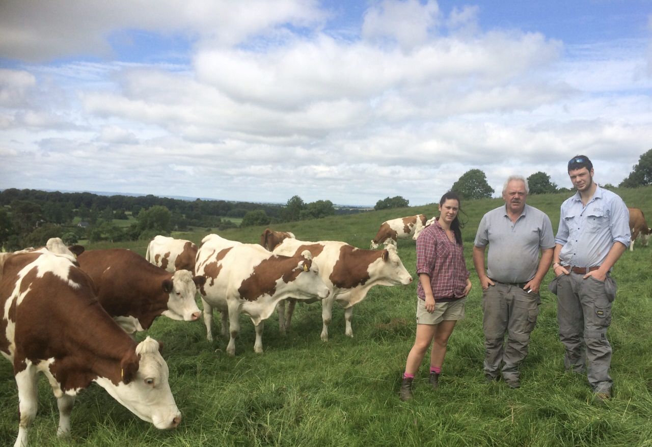 From a make-up career to dairy farming with dad