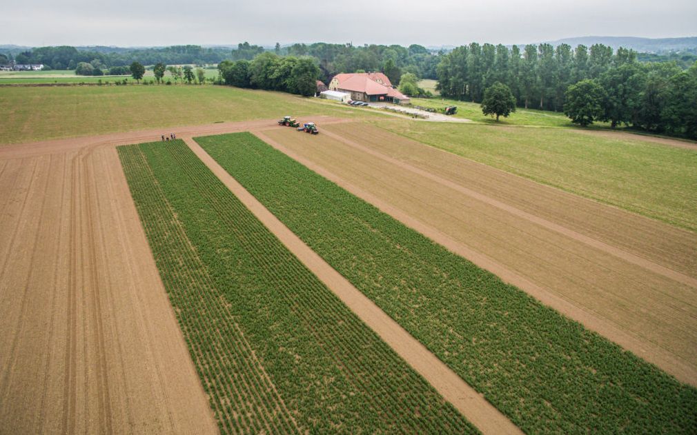 Trials on the new system are taking place on Amazone's own research and development unit