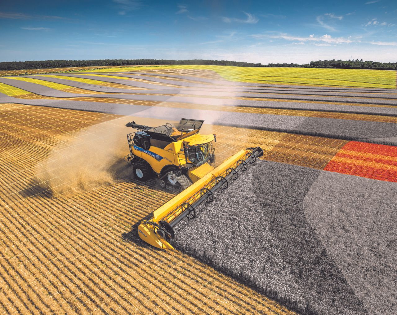 New Holland combine harvesters win medals at SIMA Innovation Awards
