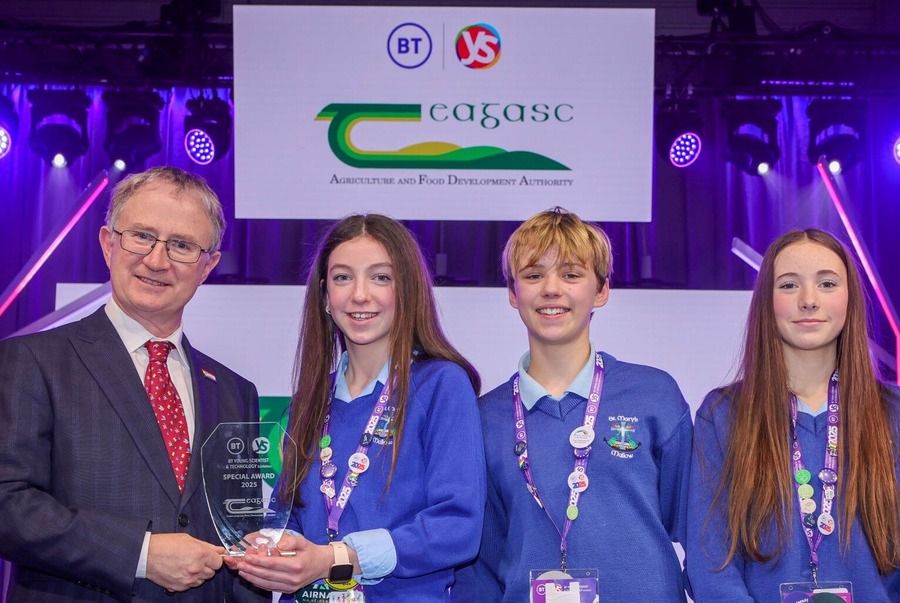 BT Young Scientist: Cork students win special award for crop study
