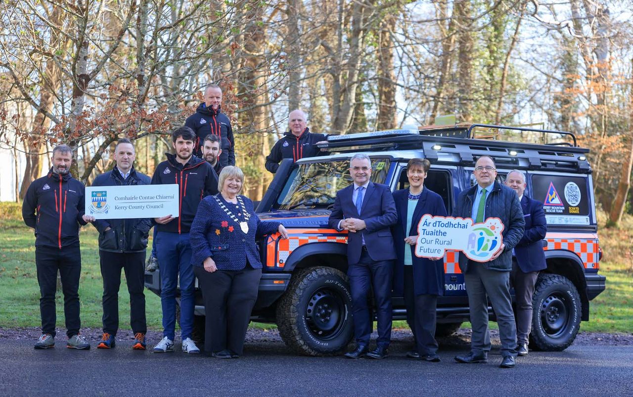Kerry Mountain Rescue adds new rescue vehicle to fleet