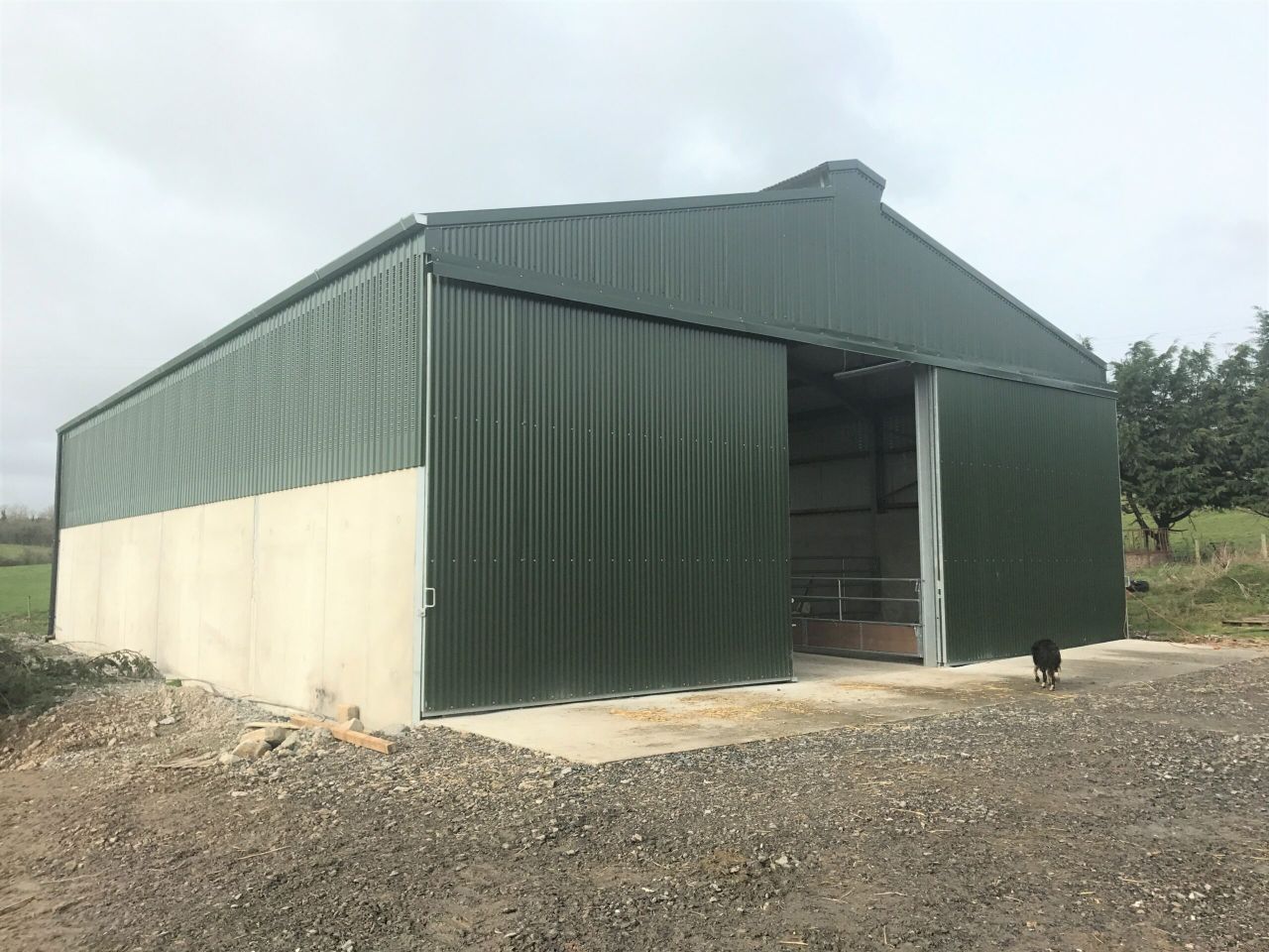 Buildings focus: A calf shed with a simple design in Co. Tipperary