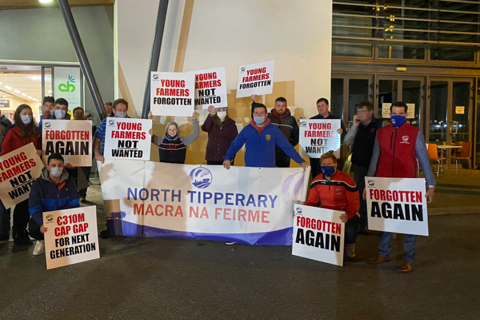 Macra protest: Young farmers confront minister in wake of CAP funding allocation
