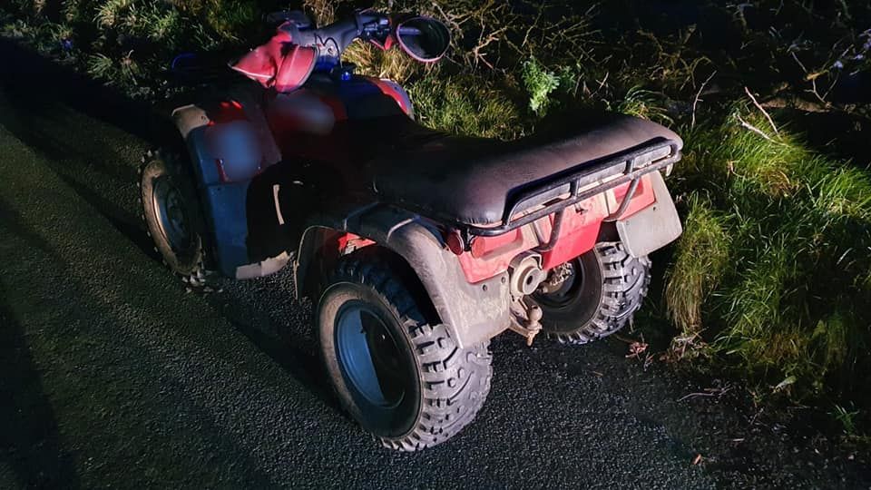 Quads seized and one driver arrested following incidents on public roads