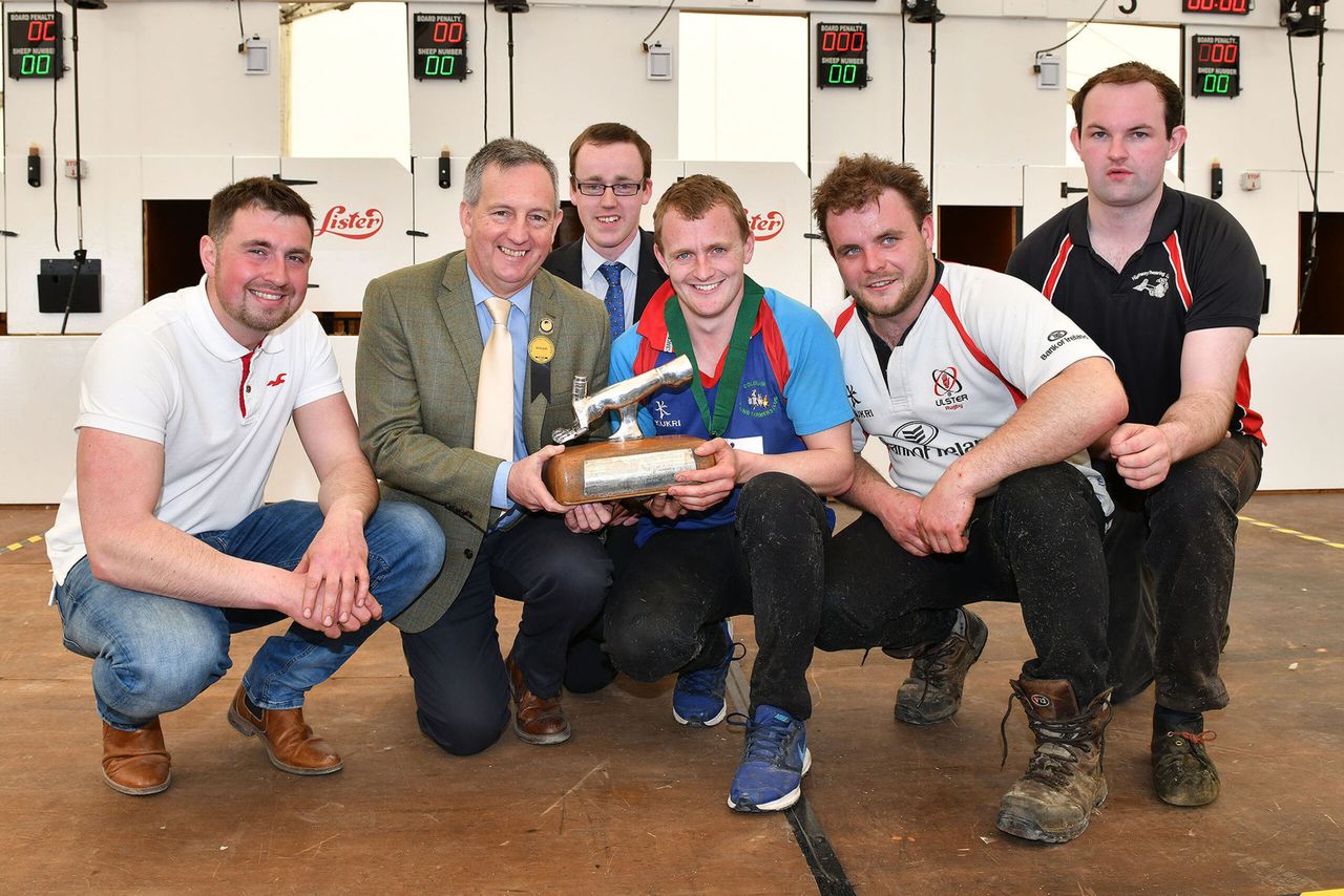 Young Farmers' Clubs of Ulster tug in a crowd at Balmoral