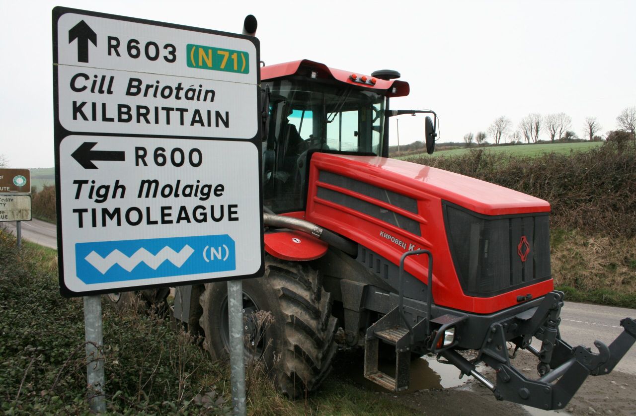 Video: Why did this mighty Russian machine migrate to west Cork?
