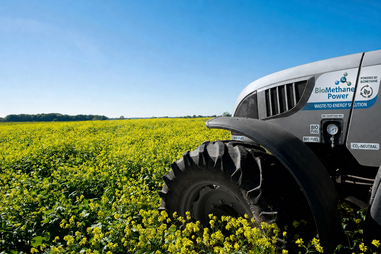 Thomas Duffy: Tractor revolution - why biomethane is ahead
