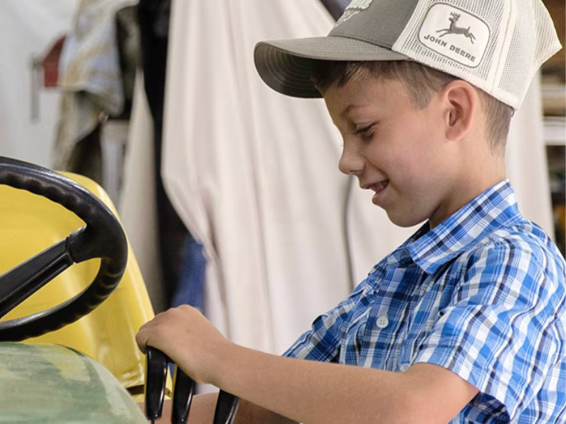 John Deere appoints internet sensation as 'chief tractor kid'