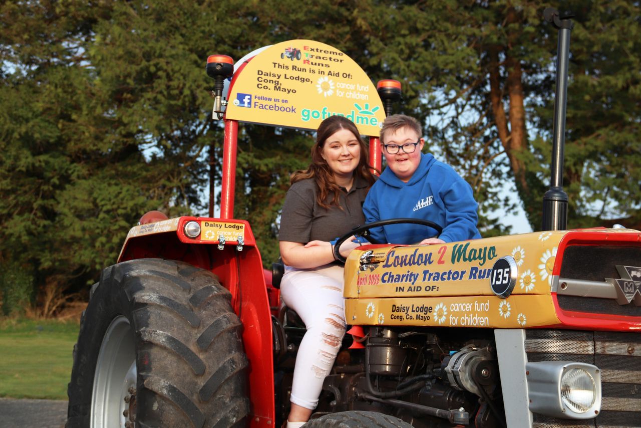 Student gears up for London2Mayo tractor run